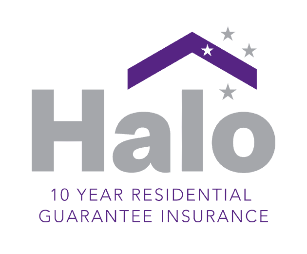 Halo Residential builds insurance logo